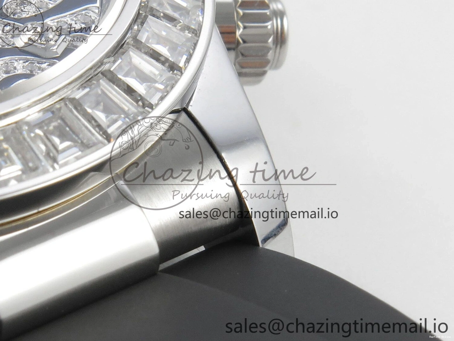 0207 Elegant Daytona 116589TBR ‘Eye Of The Tiger’ SS 3CF 1:1 Best Edition Tiger Diamonds Dial on Oysterflex Strap SH4130 V2 (Mod Version) 49